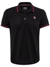 Fila Tennis Polo Piro black Men