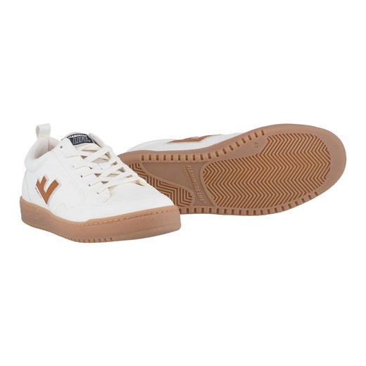 Flamingos Life Sneaker Roland V10 - pearlweiss/natur/braun