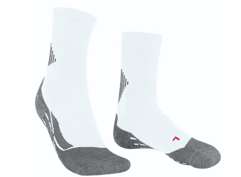 Falke Funktionssocke 4 Grip (Stabilität mit Silikon-Noppen) weiss/grau Herren - 1 Paar