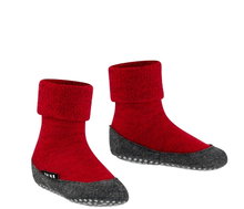 Falke Slippers Cosyshoe (soft Merino wool) red Kids