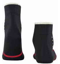 Falke Day Sock Ankle Versatile (Organic Cotton, Robust) Black/Red - 1 Pair