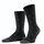 Falke Day Sock Crew Dot (comfortably soft cotton) anthracite/grey Men - 1 Pair