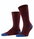 Falke Day Sock Crew Dot (comfortably soft cotton) burgundy/blue Men - 1 Pair