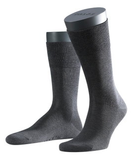 Falke Day Sock Tiago (Comfort in Everyday Work) short anthracite grey Men - 1 Pair