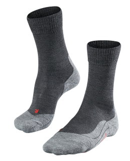 Falke Trekkingsocke TK5 (leichte Polsterung für leichte Wanderungen) dunkelgrau Herren - 1 Paar