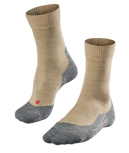 Falke Trekkingsocke TK5 (leichte Polsterung für leichte Wanderungen) beigebraun Herren - 1 Paar