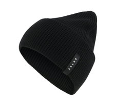 Falke Knitted Hat (Beanie) Unisex - Merino Wool, Ribbed Structure - black - 1 piece