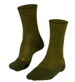 Falke Trekkingsocke TK2 Wool (leicht gepolstert, für lange Wanderungen) dunkelgrün Herren - 1 Paar