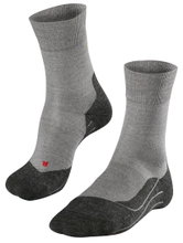 Falke Laufsocke RU4 Wool (mittelstarke Polsterung, mit Merinowolle) grau Herren - 1 Paar