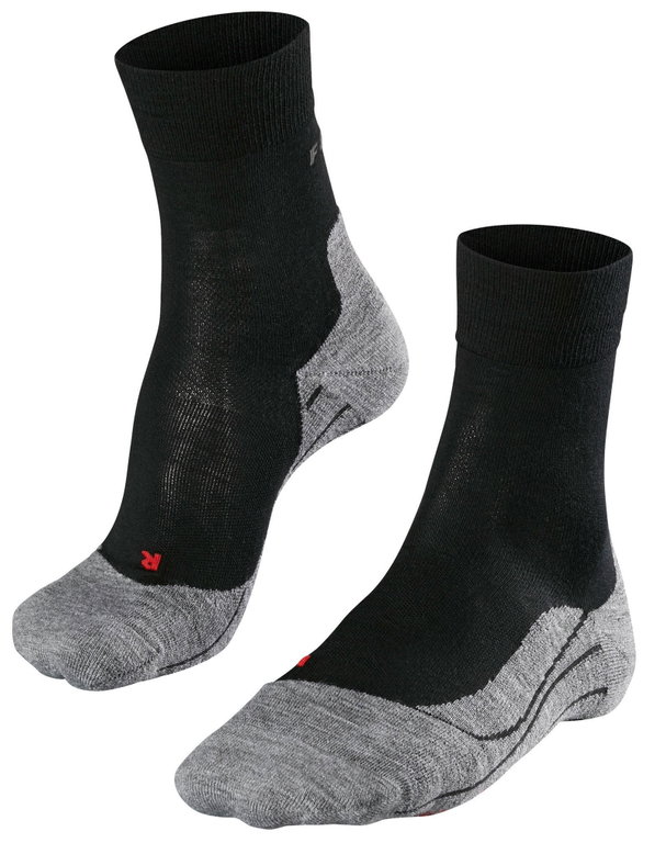 Falke Laufsocke RU4 Wool schwarz Damen - 1 Paar