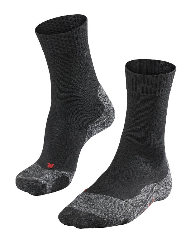 Falke Trekkingsocke TK2 (Merino wool) black Women - 1 pair