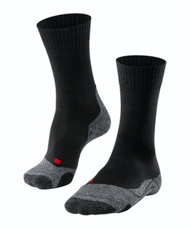 Falke Trekkingsocke TK2 (Merinowolle, für leichtes Gelände) schwarz Herren - 1 Paar