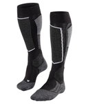 Falke Skisocke SK2 (Allrounder-Skistrumpf, Merinowoll-Mix) schwarz Herren - 1 Paar