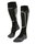 Falke Skisocke SK2 (Allrounder-Skistrumpf, Merinowoll-Mix) schwarz/grau Damen - 1 Paar
