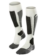 Falke Skisocke SK2 Intermediate Wool (mittelstarke Polsterung) weiss/grau/schwarz Damen - 1 Paar