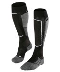 Falke Skisocke SK2 Intermediate Wool (mittelstarke Polsterung) schwarz/grau/weiss Damen - 1 Paar