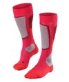 Skisocke SK2 Intermediate Wool (mittelstarke Polsterung) pink/grau/rot Damen - 1 Paar