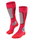 Skisocke SK2 Intermediate Wool (mittelstarke Polsterung) pink/grau/rot Damen - 1 Paar