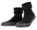 Falke Hausschuhe Cosyshoe (weiche Merinowolle) schwarz Damen/Herren