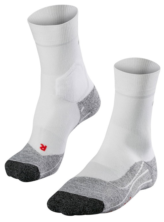Falke Laufsocke RU3 (starke Dämpfung) weiss/grau Herren - 1 Paar