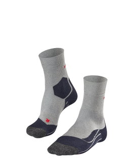 Falke Laufsocke RU3 (starke Dämpfung) grau/navy Herren - 1 Paar