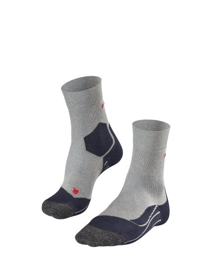 Falke Laufsocke RU3 (starke Dämpfung) grau/navy Herren - 1 Paar