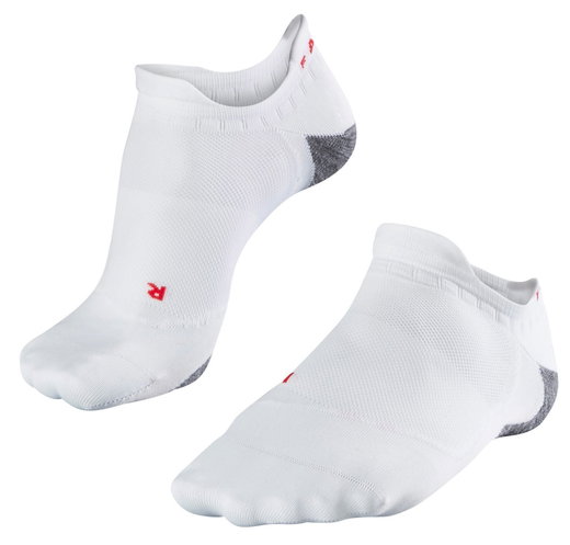 Falke RU5 Invisible Men's Footies White/Grey - 1 Pair