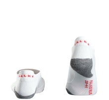 Falke RU5 Invisible Men's Footies White/Grey - 1 Pair
