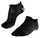 Falke RU5 Invisible Foot Liners Black/Grey Women - 1 Pair