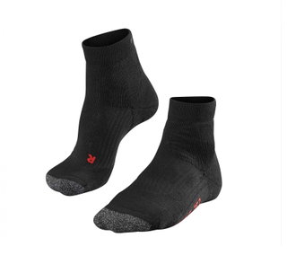 Falke Tennissocke TE2 Short (mit Stabilisierungsfunktion) schwarz Damen - 1 Paar