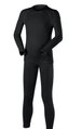 Falke Funktionsunterwäsche-Set Maximum Warm (Langarmshirt und lange Hose) schwarz Kinder
