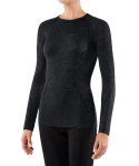 Falke Long Sleeve Wool Tech (Merino Wool) Underwear Black Women