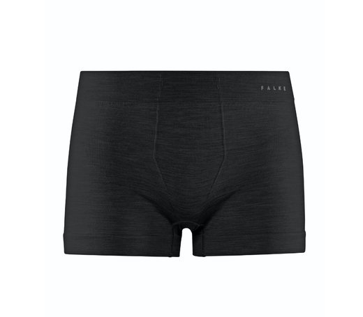 Falke Boxershort Wool-Tech (Merinowolle) Unterwäsche schwarz Herren