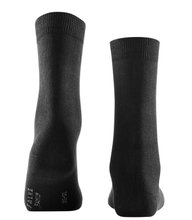 Falke Family Day Sock (sustainable cotton) black Women - 1 Pair