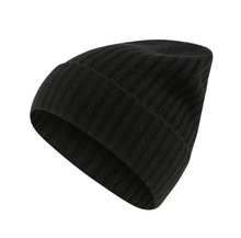 Falke Wintermütze (Beanie) Unisex - Kaschmir, Rippenstruktur, Umschlag - schwarz - 1 Stück
