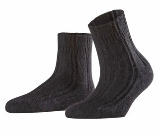 Falke Comfort Sock Bedsock (Angora blend) black Women - 1 Pair