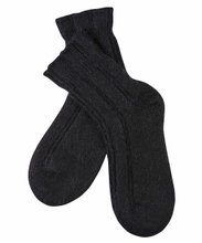 Falke Comfort Sock Bedsock (Angora blend) black Women - 1 Pair