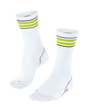 Falke Bikesocke BC Impulse Rapid (ultraleichte Polsterung, Netzgestrick) weiss/limegrün - 1 Paar