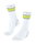 Falke Bikesocke BC Impulse Rapid (ultraleichte Polsterung, Netzgestrick) weiss/limegrün - 1 Paar