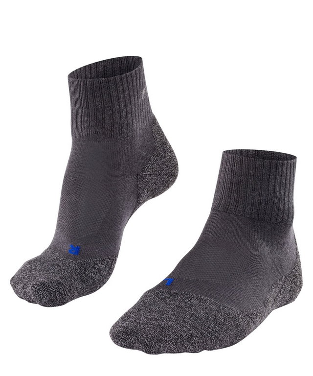 Falke Trekking Sock TK2 Short Cool (for light terrain) asphalt grey Women - 1 Pair