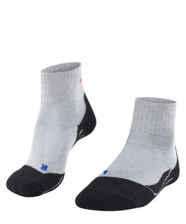 Falke Trekkingsocke TK2 Short Cool (für leichtes Gelände) hellgrau Damen - 1 Paar