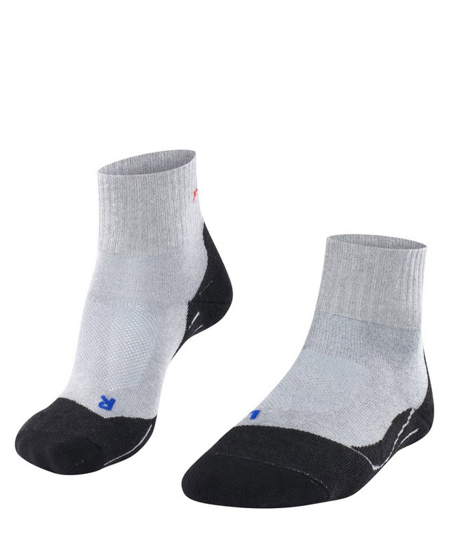 Falke Trekkingsocke TK2 Short Cool (für leichtes Gelände) hellgrau Damen - 1 Paar