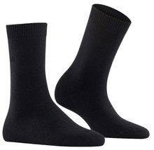 Falke Tagessocke Cosy Wool (weiches Kaschmir, temperaturausgleichende Merinowolle) 2025 schwarz Damen - 1 Paar