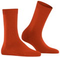 Falke Tagessocke Cosy Wool (weiches Kaschmir, temperaturausgleichende Merinowolle) 2025 rot Damen - 1 Paar