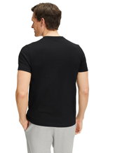Falke Sports/Leisure T-shirt (V-neck) black men's