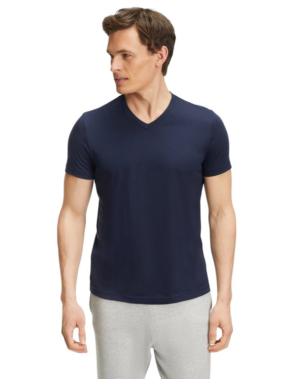 Falke Sport/Freizeit-Tshirt (V-Ausschnitt) dunkelblau Herren