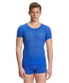 Falke Funktions-Tshirt Ultralight Cool (schnelltrocknend, ultraleicht) Kurzarm blau Herren