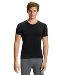 Falke Funktions-Tshirt Warm (maximale Bewegungsfreiheit) Kurzarm schwarz Herren