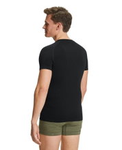 Falke Funktions-Tshirt Wool-Tech Light (komfortable Passform) Kurzarm schwarz Herren
