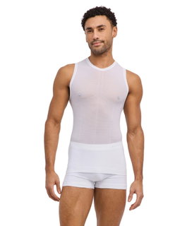 Falke Funktionsunterwäsche Singlet Ultralight Cool (Enge Passform und maximale Bewegungsfreiheit) weiss Herren